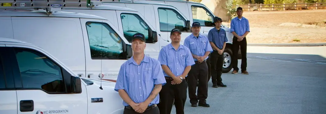 KIC Refrigeration crew ready for Mini Split Repair jobs across Fresno